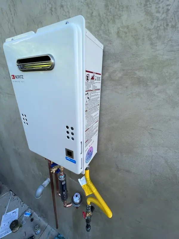 Tankless water heater installation for Willmar homes